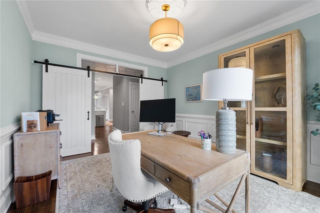 295 Springwater Chase Newnan, GA 30265 - Photo 24 of 68 a workspace with furniture and window