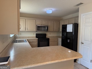 120 Mossydale Lane Albany, GA 31721 - Photo 10 of 20 a kitchen with granite countertop a refrigerator and a sink