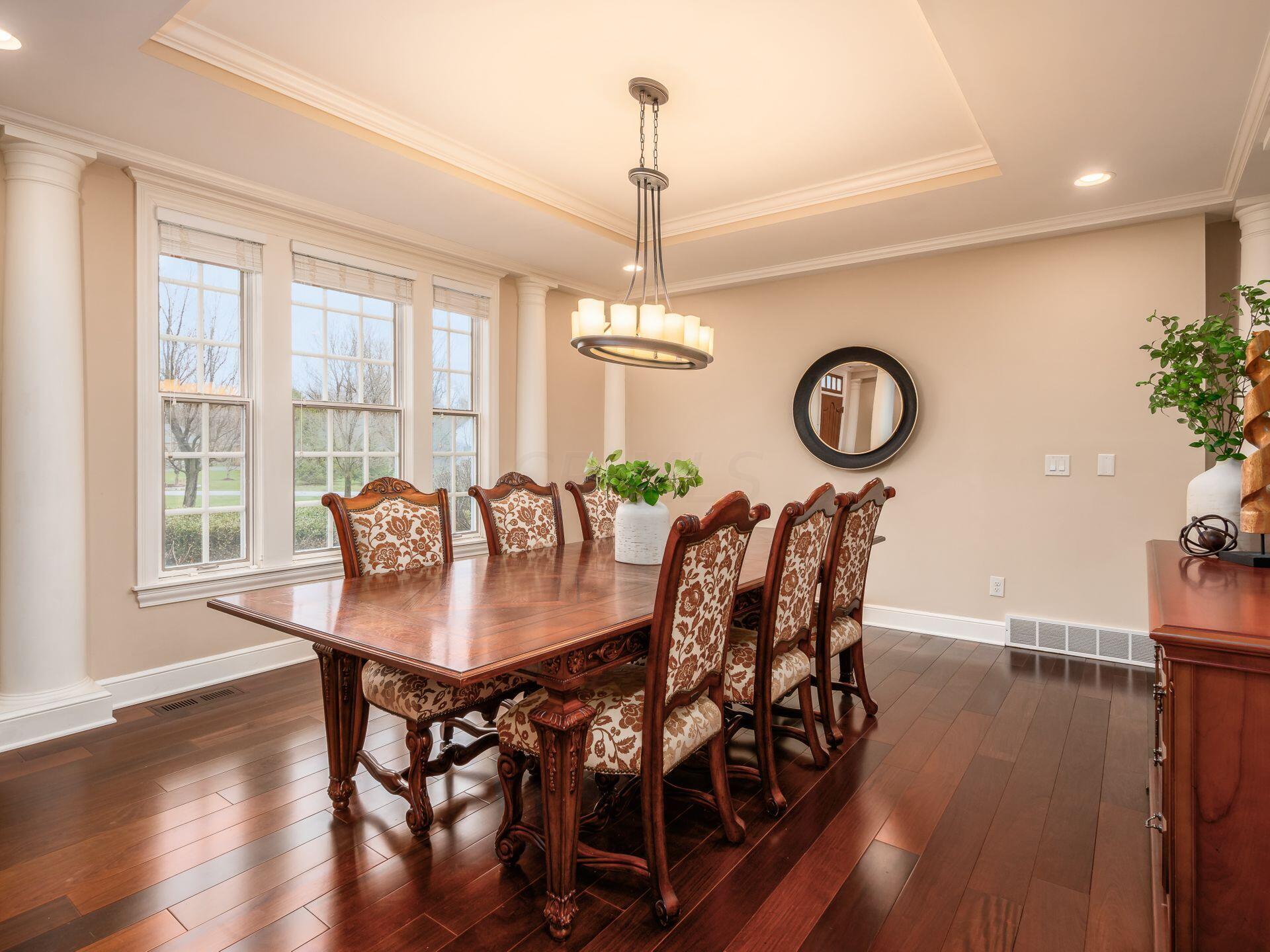 2576 Colts Neck Road Blacklick, OH 43004 - Photo 7 of 71 Banquet sized dining room-newer lighting
