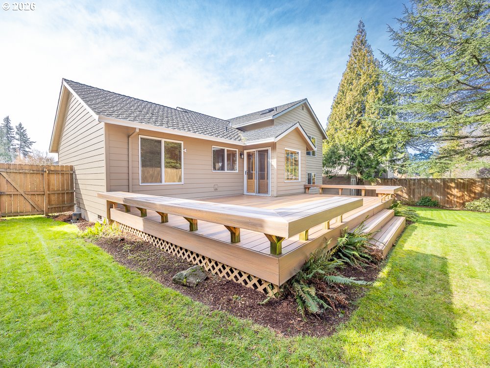 1811 Northwest 19th Street Gresham, OR 97030 - Photo 36 of 39 a swimming pool with outdoor seating and yard