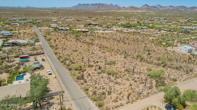 a view of beach and mountain