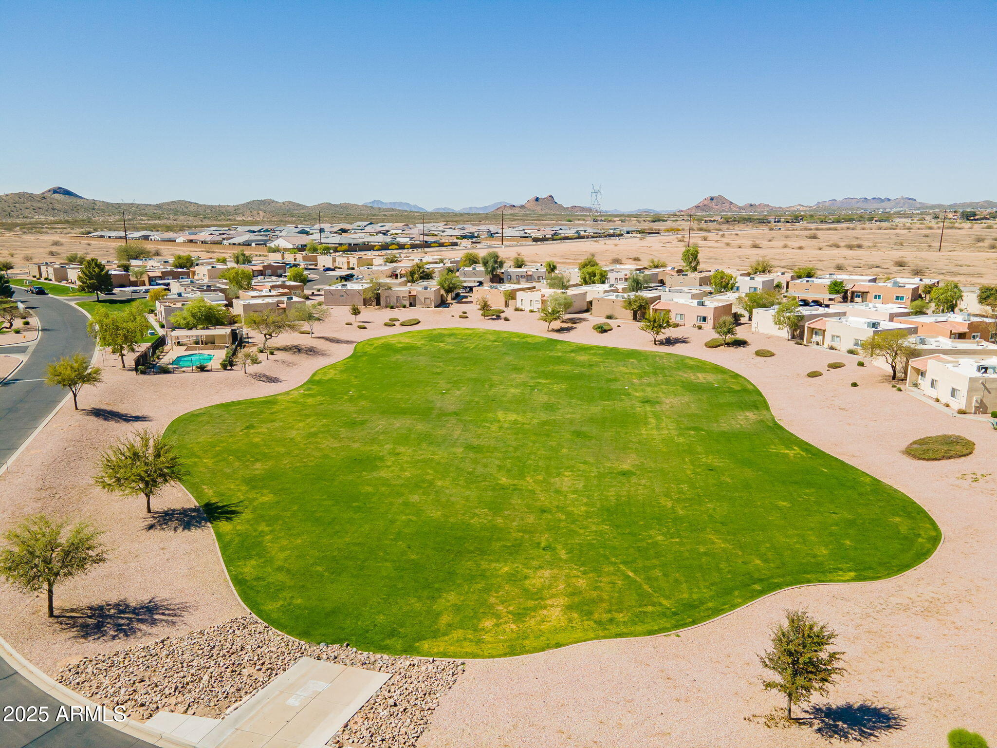 2300 East Magma Road, Unit 160 San Tan Valley, AZ 85143 - Photo 35 of 44 an aerial view of a swimming pool