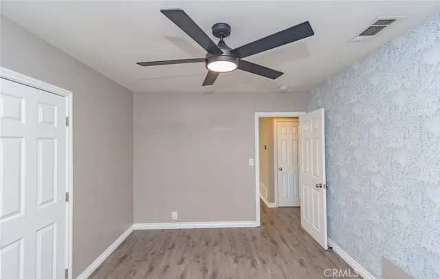 wooden floor in an empty room