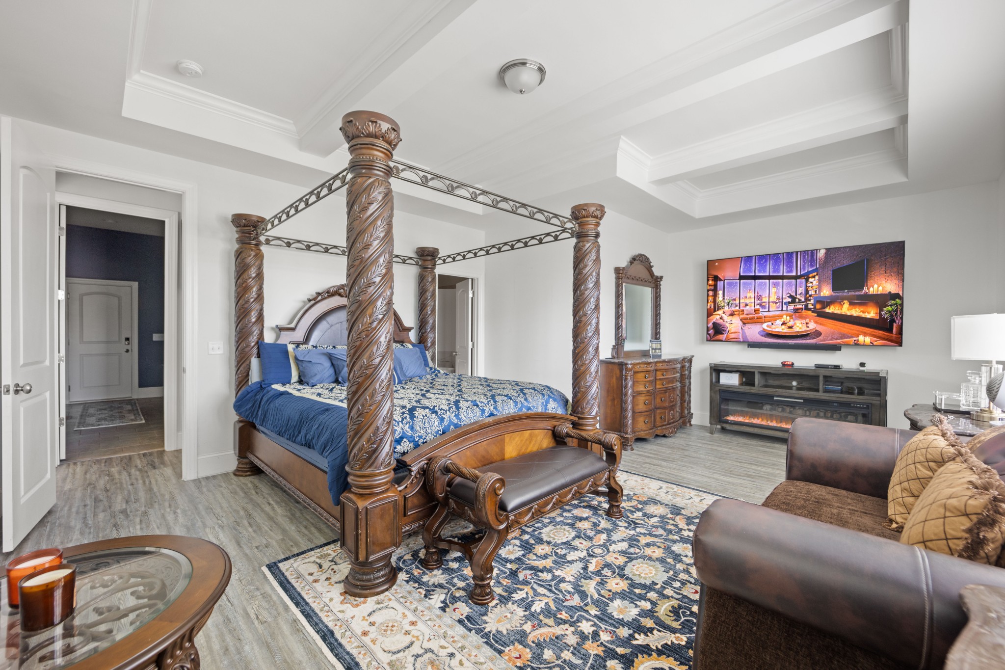 1008 Quillen Way Lebanon, TN 37087 - Photo 14 of 45 a living room with furniture a rug and white walls