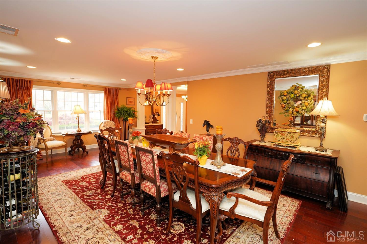 56 Kingsley Road Kendall Park, NJ 08824 - Photo 14 of 62 a very nice looking living room with furniture and a large window