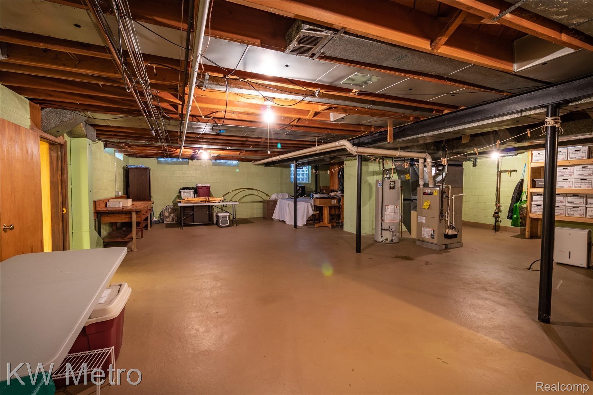 30 Willison Road Grosse Pointe, MI 48236 - Photo 32 of 37 Extremely Large Basement w/3 Storage Rooms