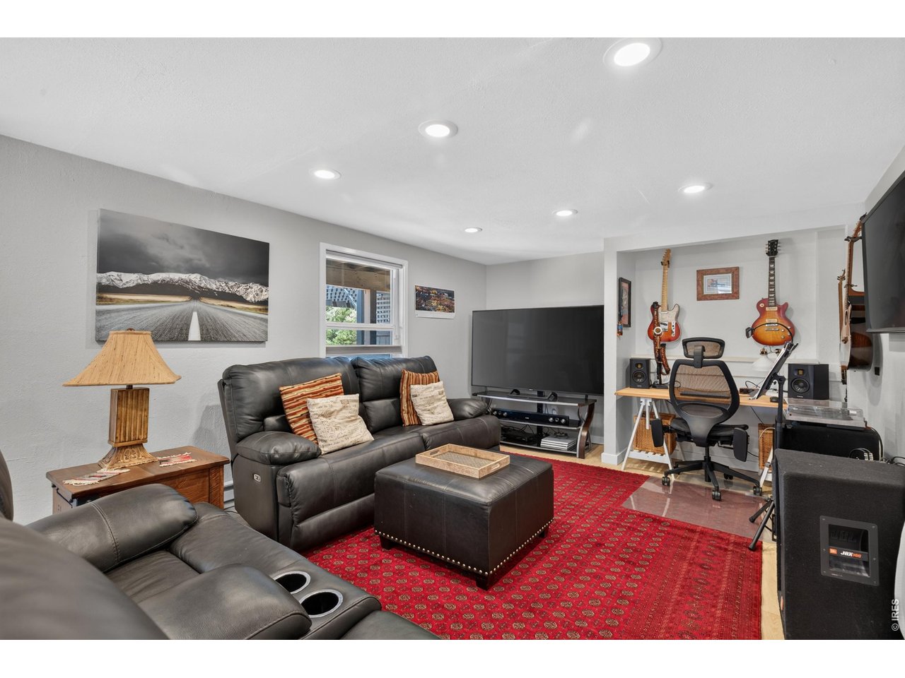 109 Button Rock Road Lyons, CO 80540 - Photo 23 of 41 Basement family room