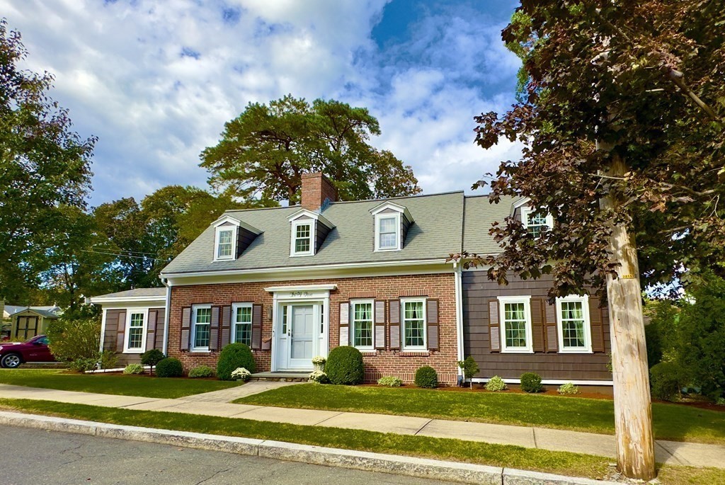 35 Pine Street Melrose, MA 02176 - Photo 1 of 38 a front view of house with yard and green space