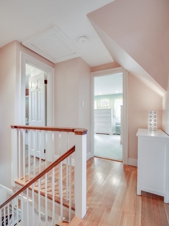 35 Pine Street Melrose, MA 02176 - Photo 16 of 38 a view of an entryway with wooden floor and windows