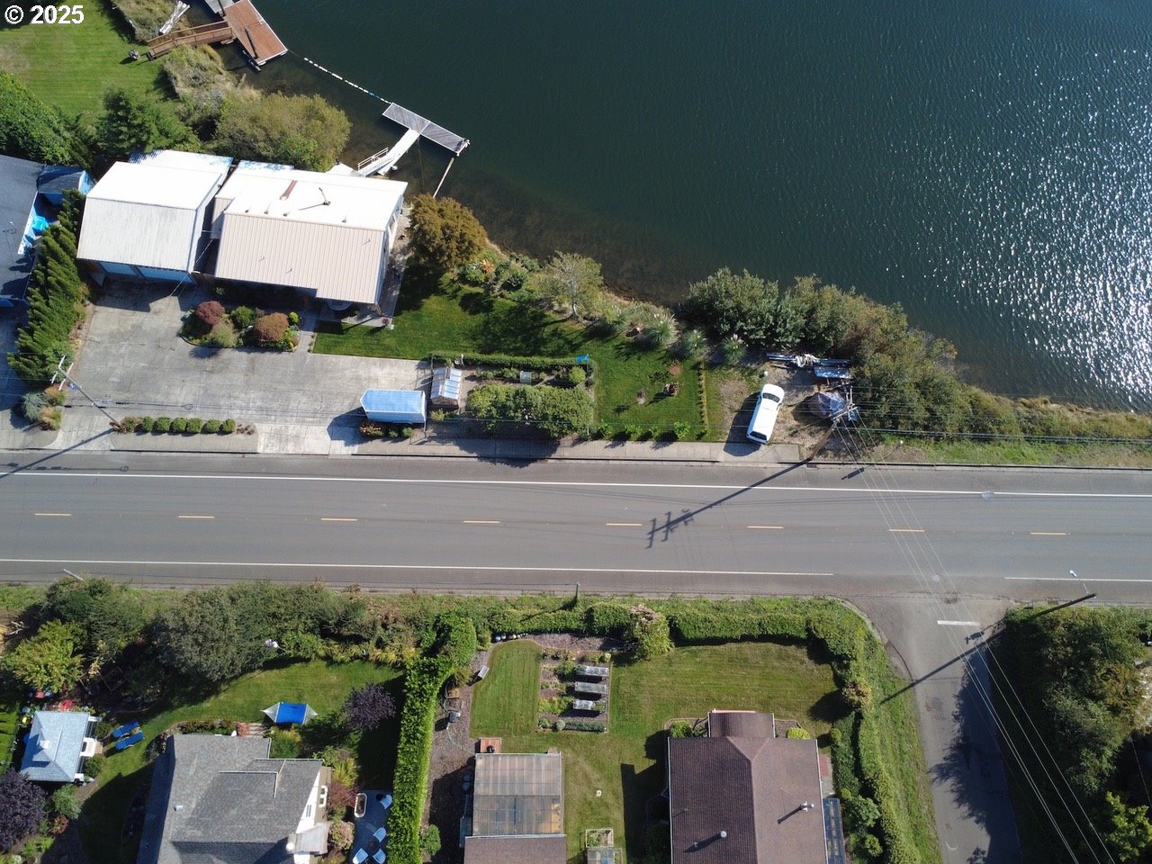 1144 Winchester Avenue Reedsport, OR 97467 - Photo 45 of 47 an aerial view of a
