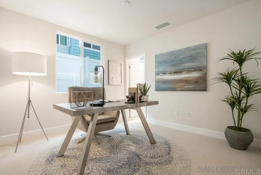 348 Walnut Avenue Carlsbad, CA 92008 - Photo 17 of 20 a view of a workspace with furniture