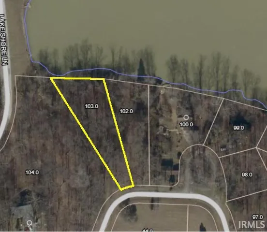 $8,000 | Lot #43 Lake Shore, Huntingburg, IN 47542