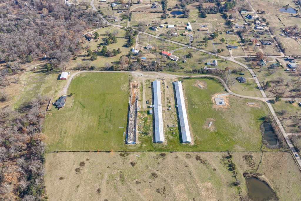 3022 Dow Jones Road Alma, AR 72921 - Photo 24 of 34 Aerial view of property and surrounding area featuring rural landscape