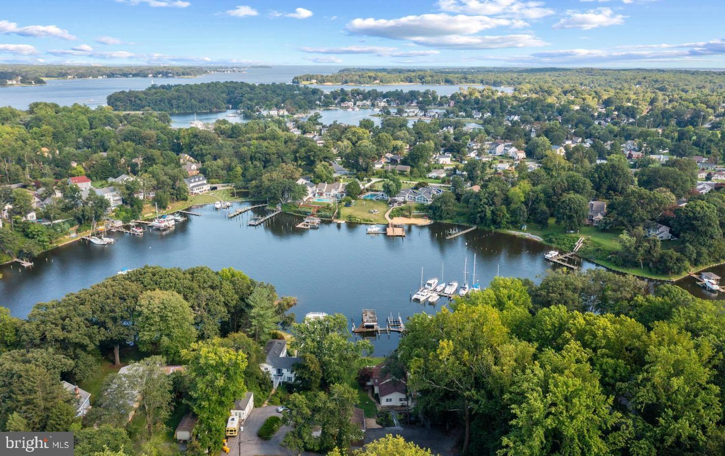 25 Leeland Road Edgewater, MD 21037 - Photo 2 of 6 Warehouse Creek out to the South River