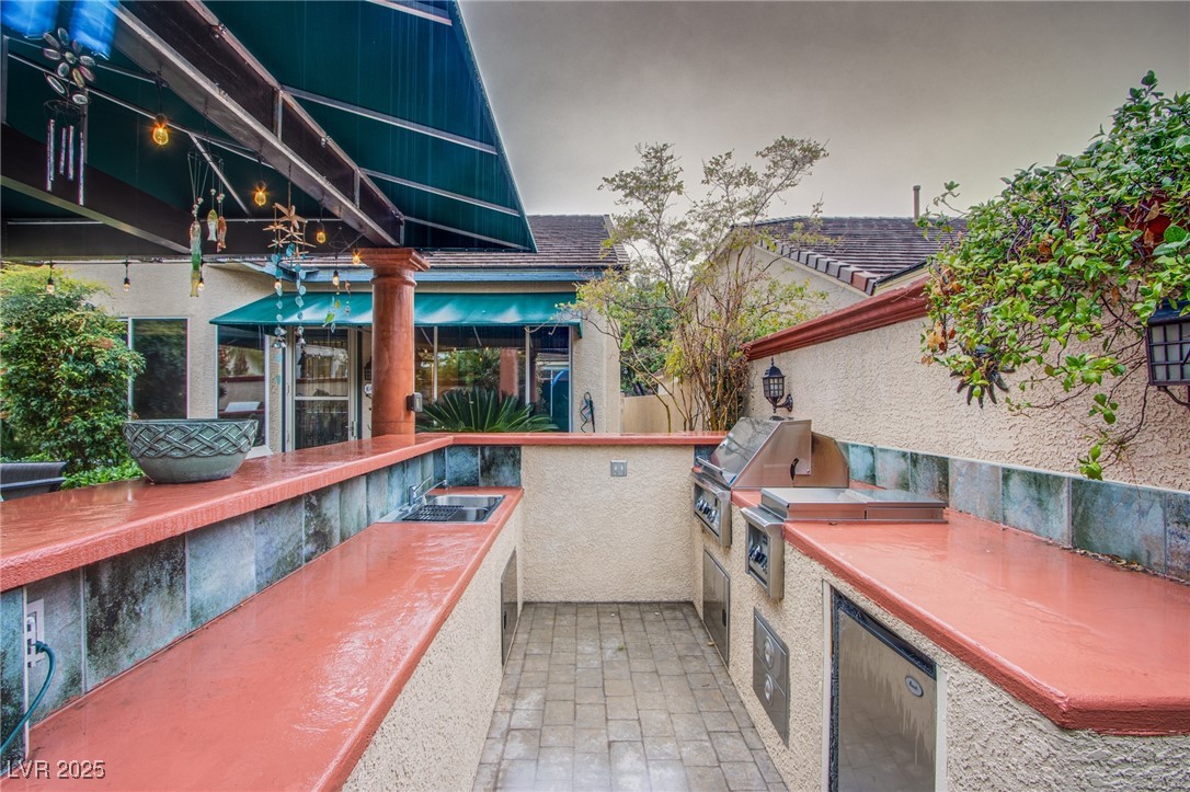 2279 Pacini Court Henderson, NV 89052 - Photo 44 of 46 Built-in outdoor cooking