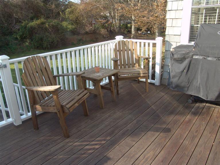 65 Bay Shore Road Hyannis, MA 02601 - Photo 34 of 35 a view of a chairs on wooden deck