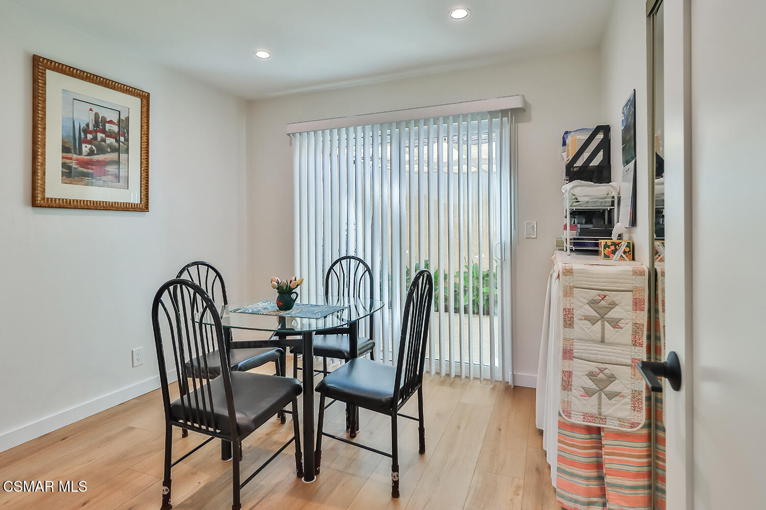 775 Ashland Avenue Simi Valley, CA 93065 - Photo 22 of 36 a view of a a dining room with furniture window and wooden floor