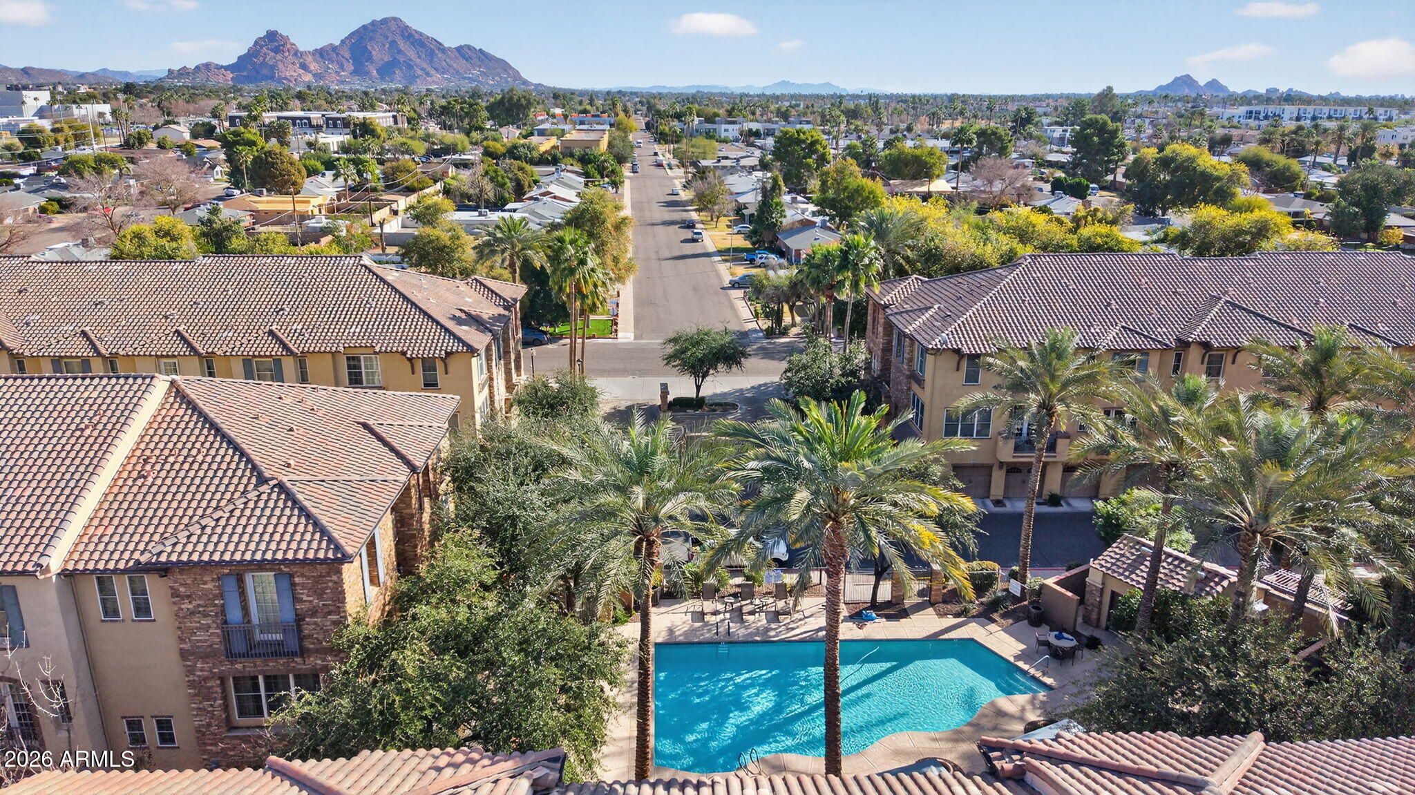 4423 North 24th Way Phoenix, AZ 85016 - Photo 26 of 29 an aerial view of multiple house