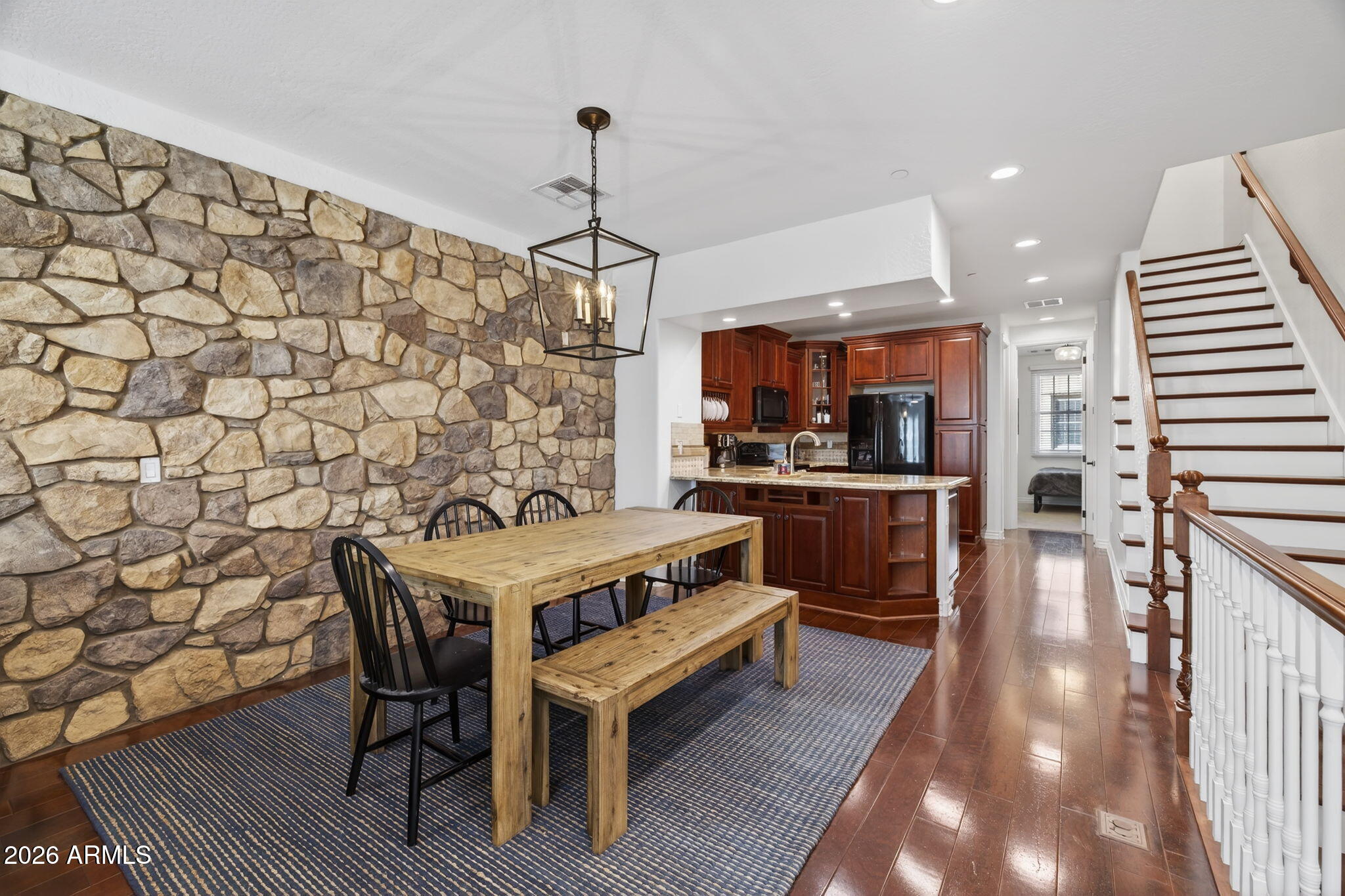 4423 North 24th Way Phoenix, AZ 85016 - Photo 7 of 29 a open kitchen with a table and chairs
