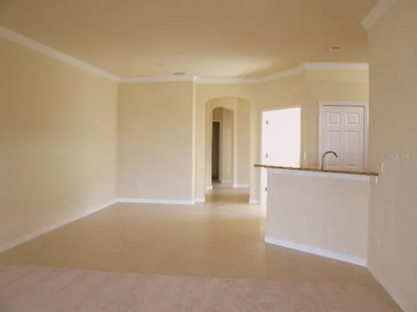 a view of empty room