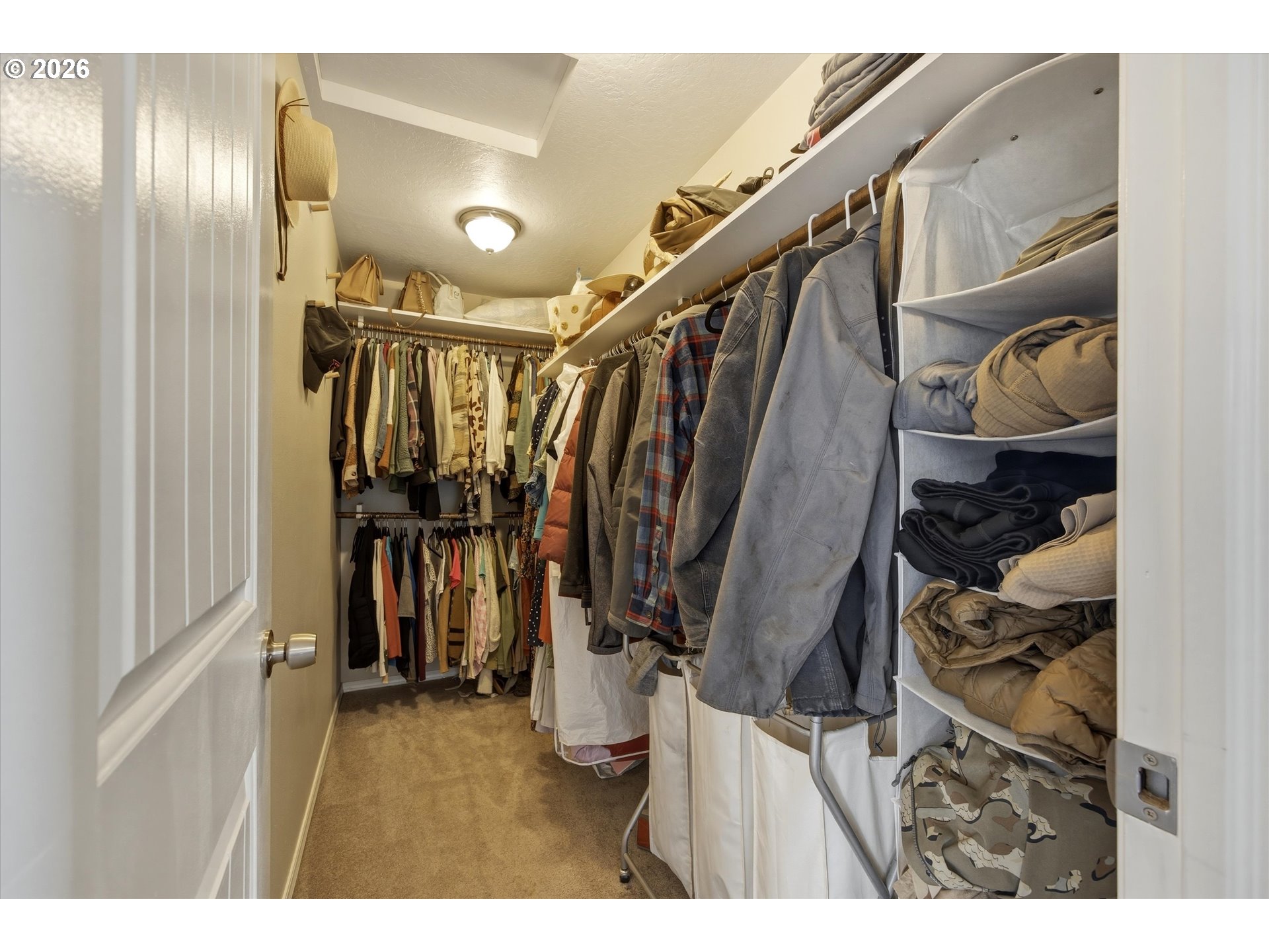 495 Second Street West Irrigon, OR 97844 - Photo 18 of 34 a view of walk in closet with clothes and shoes