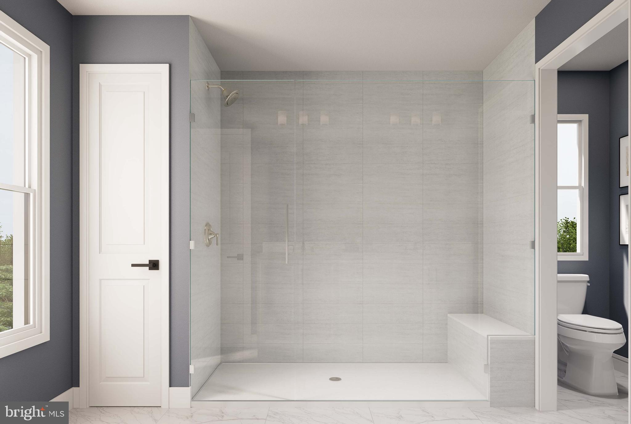 403 Pennybrook Court, Unit 2 Flourtown, PA 19031 - Photo 17 of 19 a bathroom with a shower and a toilet