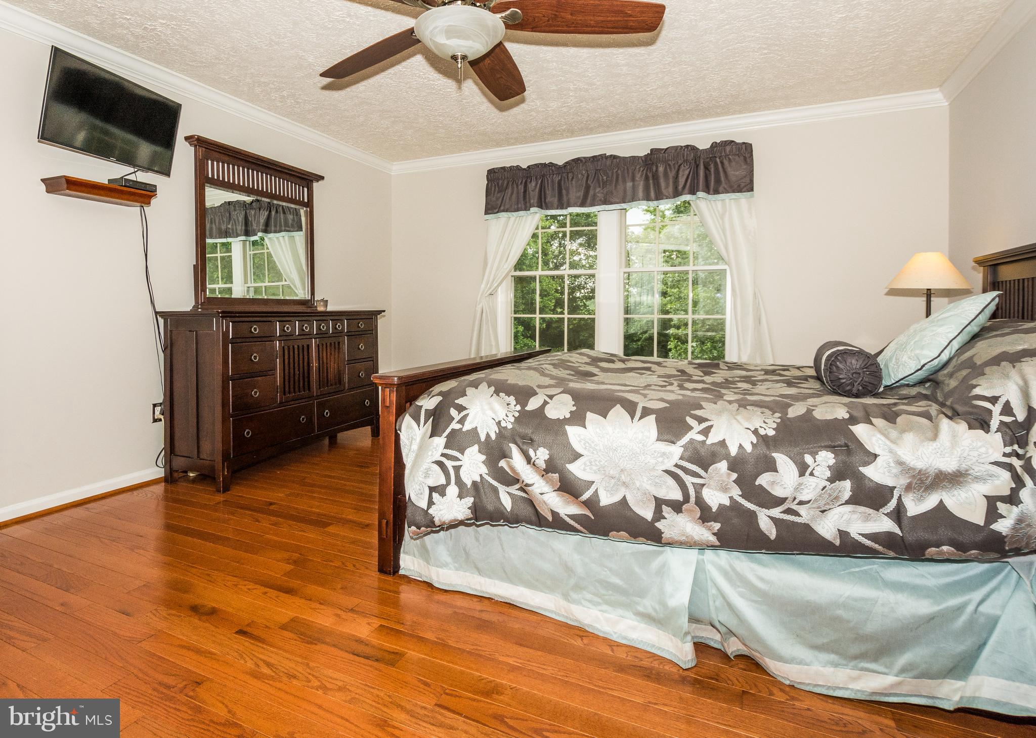 419 Rambler Road Bel Air, MD 21015 - Photo 20 of 49 Master Bedroom has Lighted Ceiling Fan