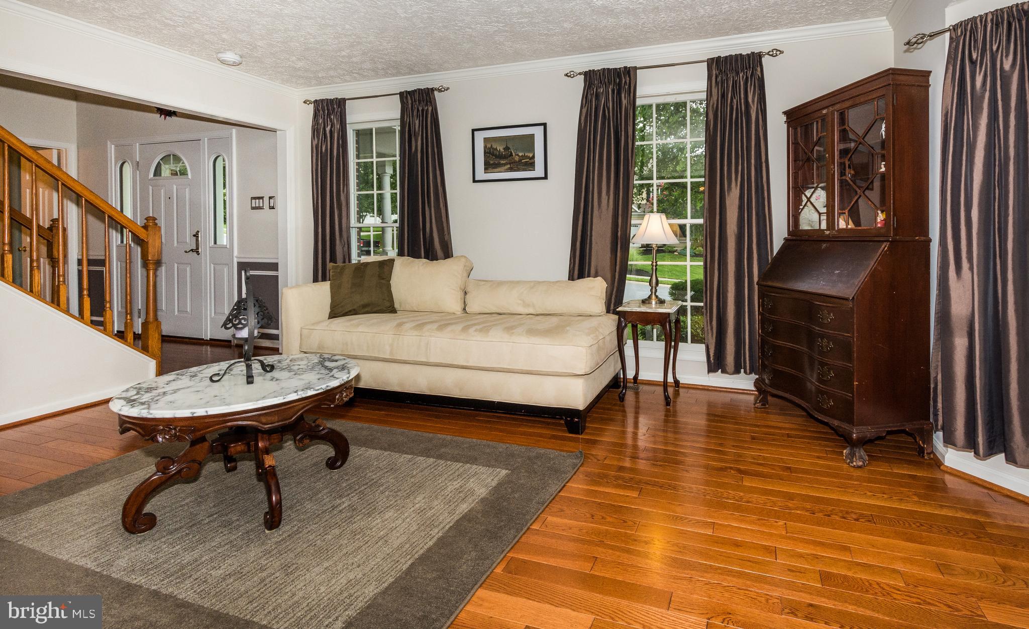 419 Rambler Road Bel Air, MD 21015 - Photo 4 of 49 Formal Living Room has Hardwood Floors
