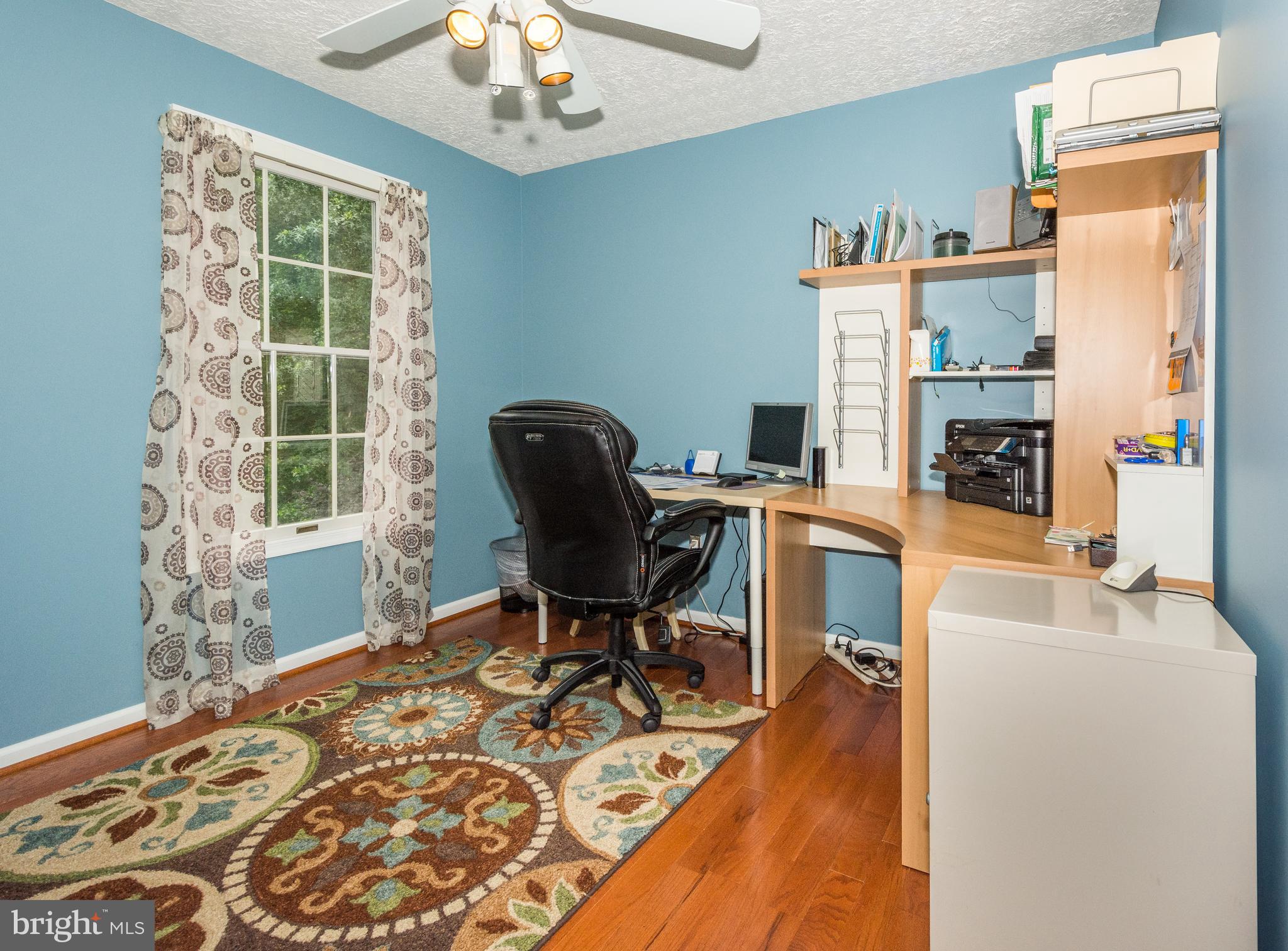 419 Rambler Road Bel Air, MD 21015 - Photo 31 of 49 Bedroom #4 (Office) has Hardwood Floors