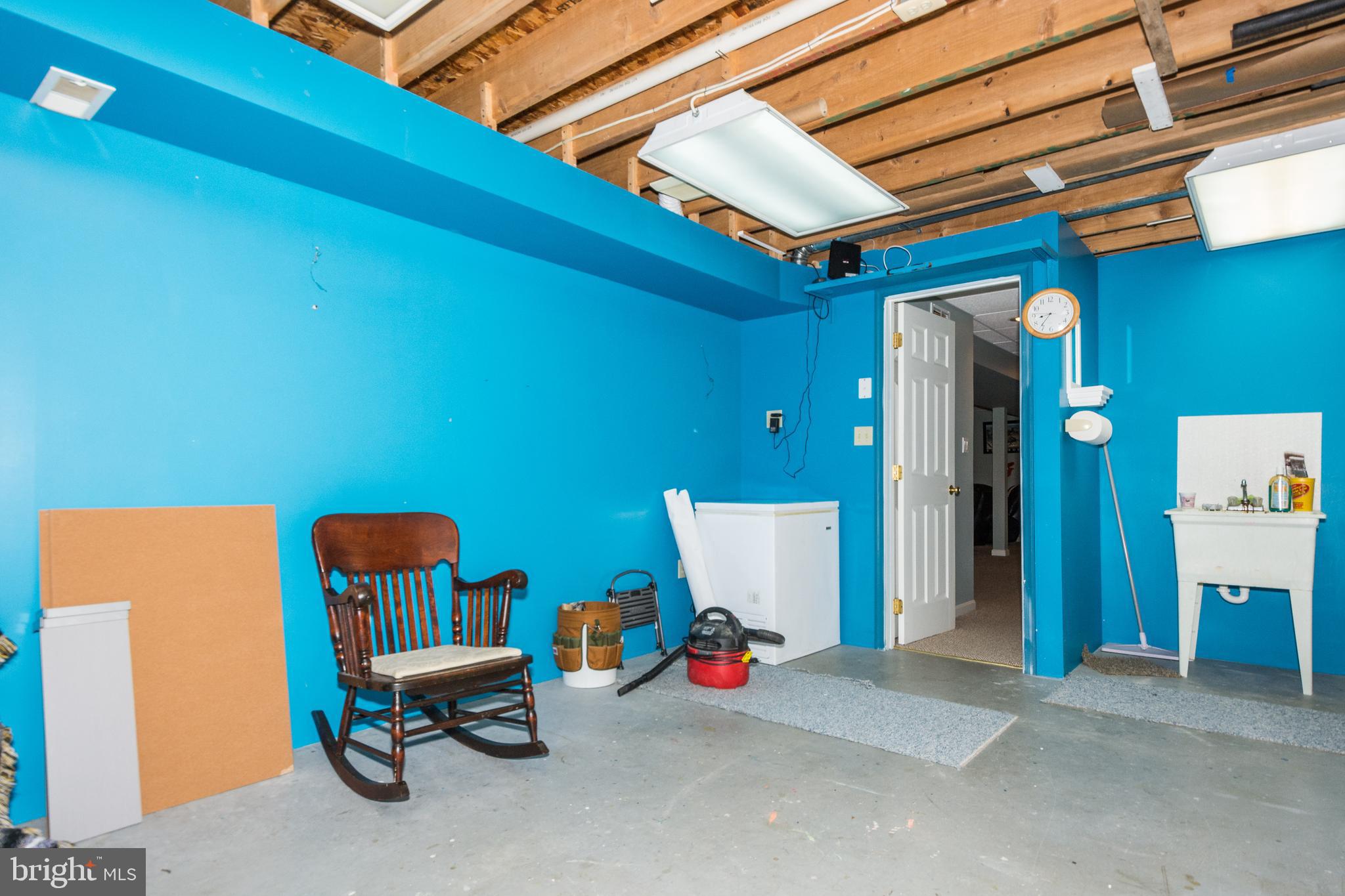 419 Rambler Road Bel Air, MD 21015 - Photo 41 of 49 Lower Level Storage Area has Utility Sink