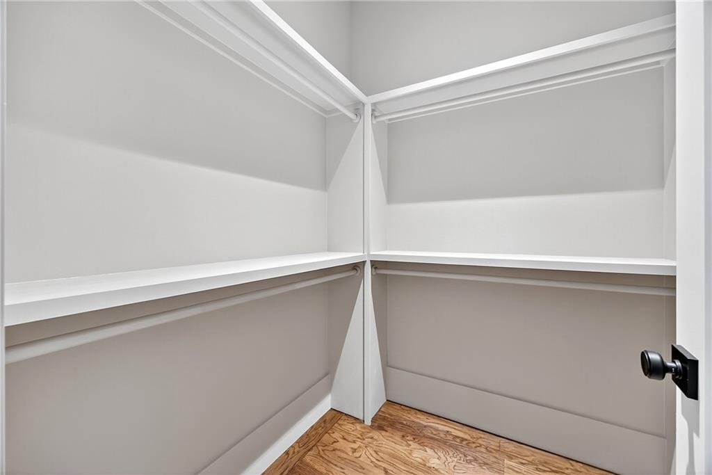 1366 Wessyngton Road Northeast Atlanta, GA 30306 - Photo 23 of 29 a view of an empty walk in closet
