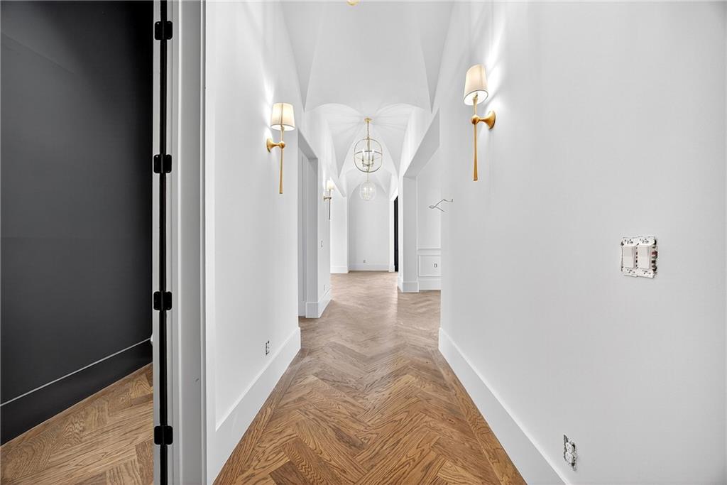 1366 Wessyngton Road Northeast Atlanta, GA 30306 - Photo 10 of 29 a view of a hallway with a white walls