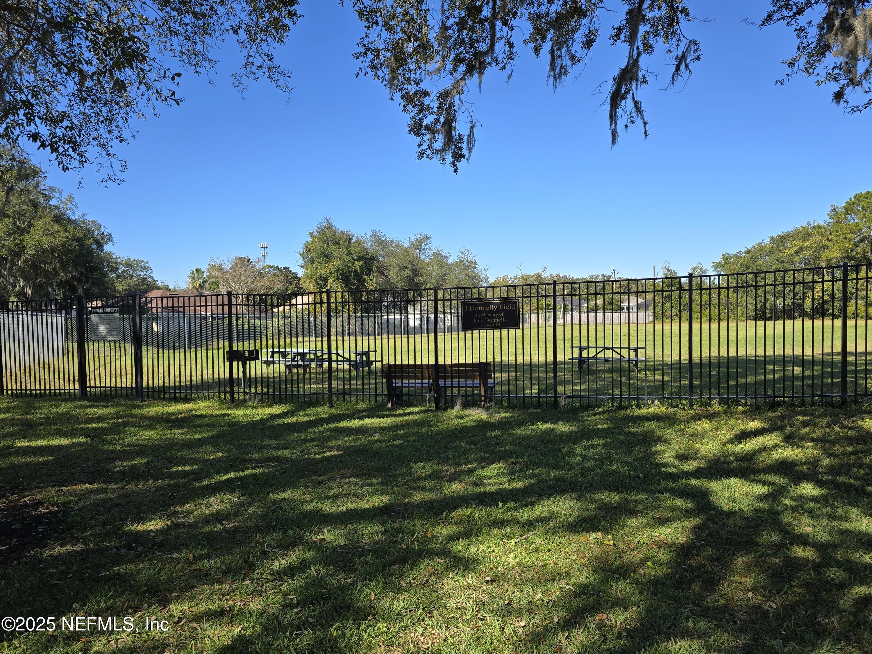 744 Palm Hammock Circle St. Augustine, FL 32095 - Photo 31 of 34 a view of a park with a big yard