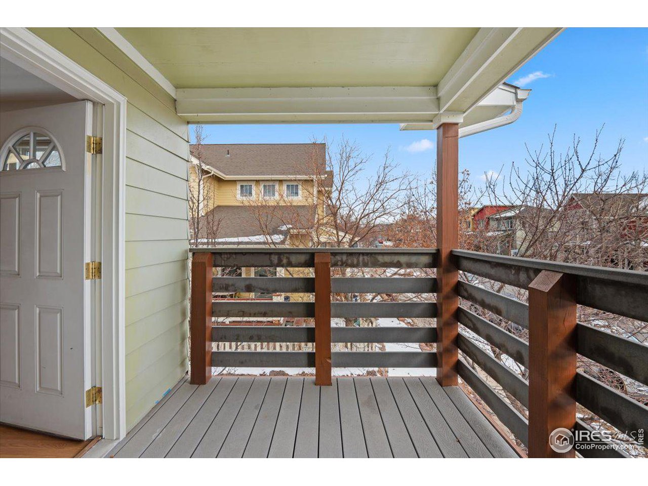 4625 16th Street, Unit 4 Boulder, CO 80304 - Photo 10 of 11 a view of outdoor space with deck and wooden floor
