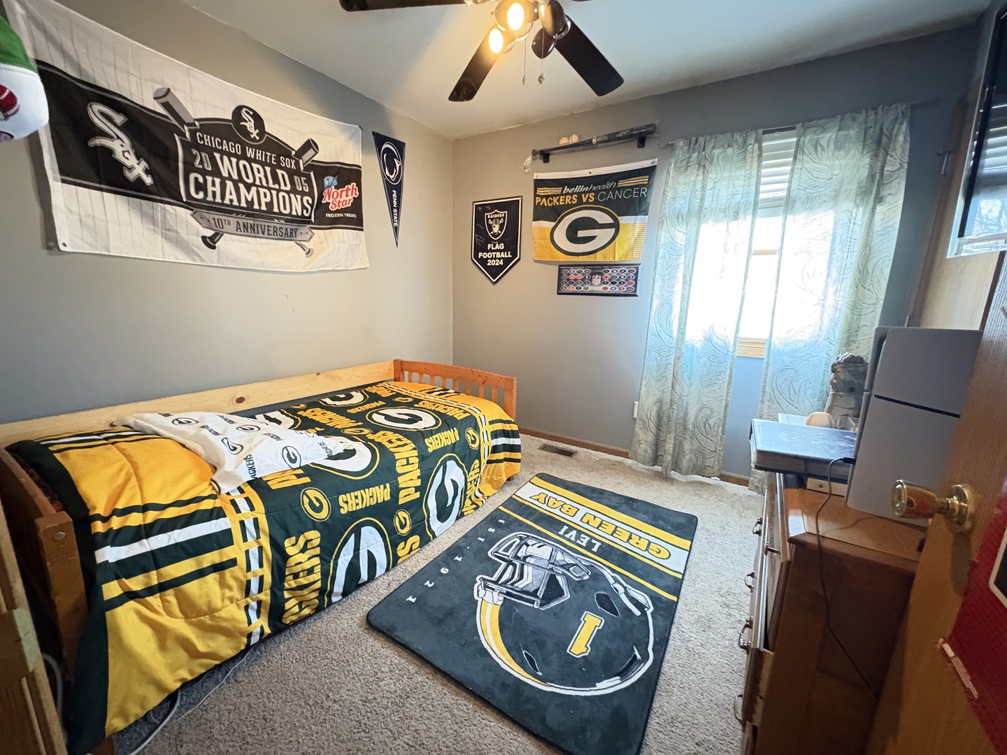 106 Windward Lane Rochelle, IL 61068 - Photo 31 of 42 a bedroom with a bed and a window