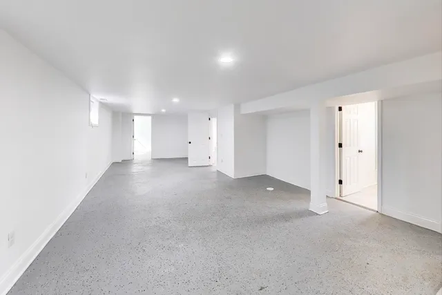 a view of empty room