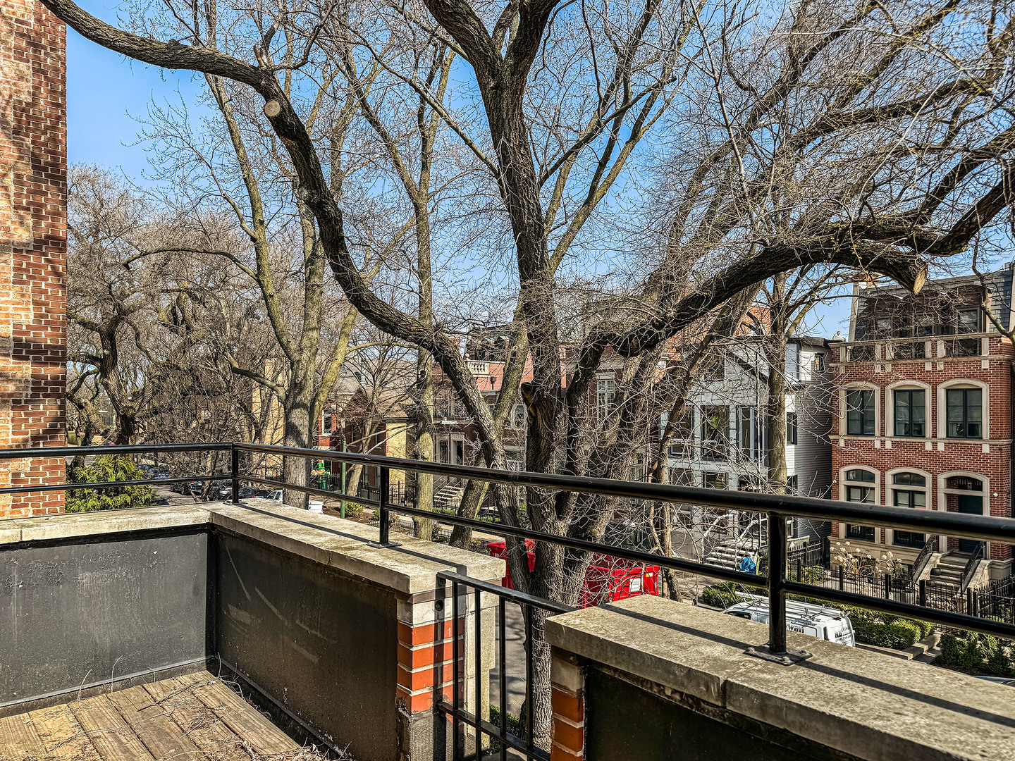 2224 North Wayne Avenue Chicago, IL 60614 - Photo 28 of 36 a outdoor view of a house with large trees