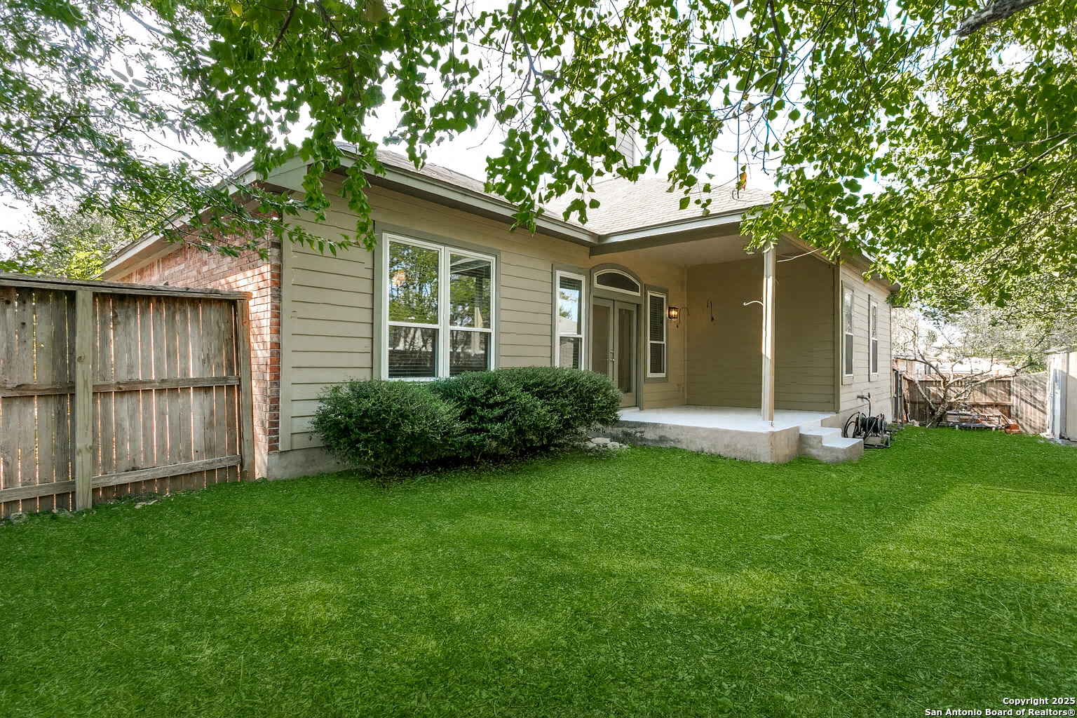 112 Spring Fawn Cibolo, TX 78108 - Photo 26 of 26 a view of a house with backyard and garden