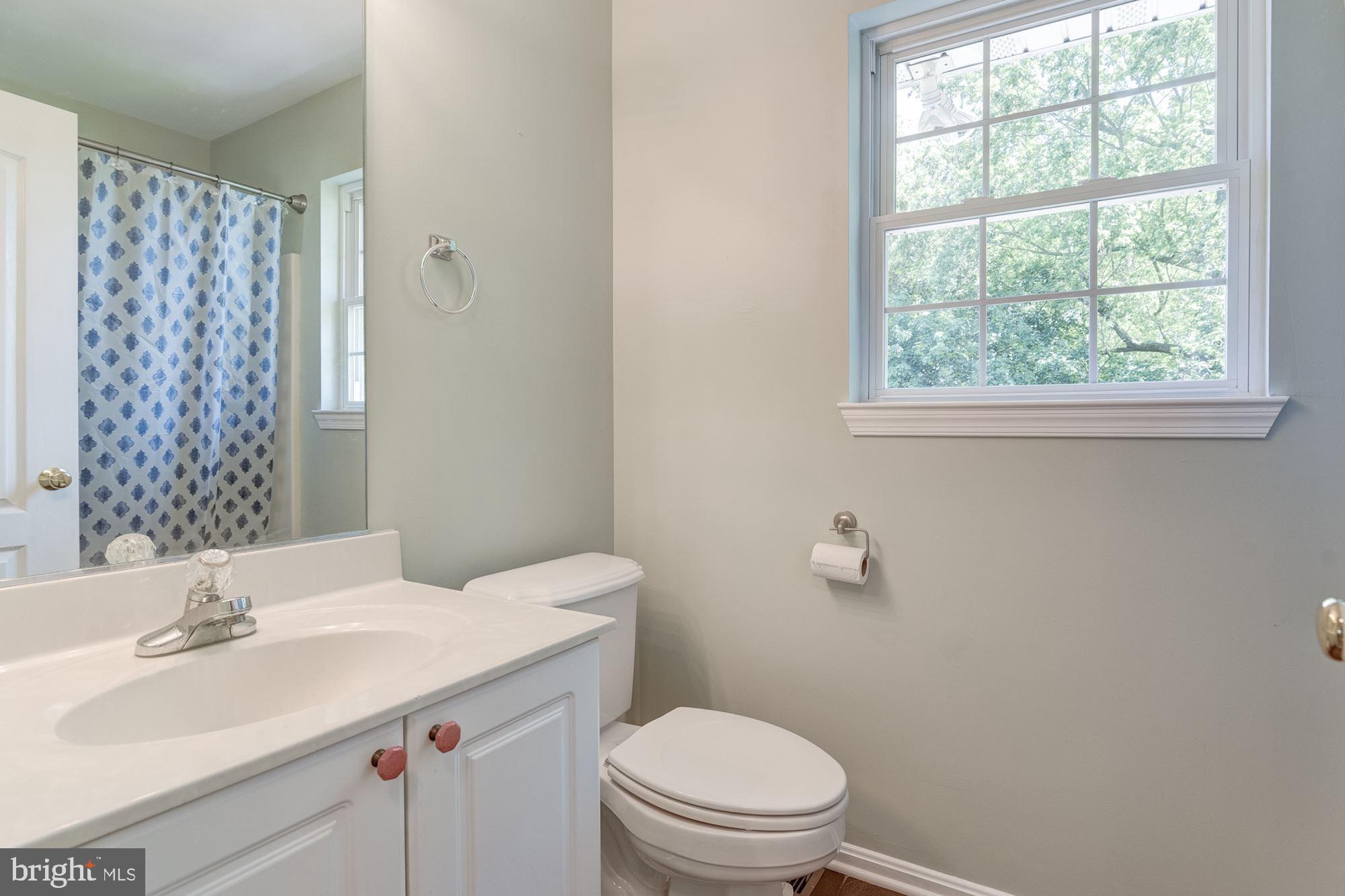 8702 Winands Road Randallstown, MD 21133 - Photo 19 of 32 a bathroom with a sink a toilet and shower