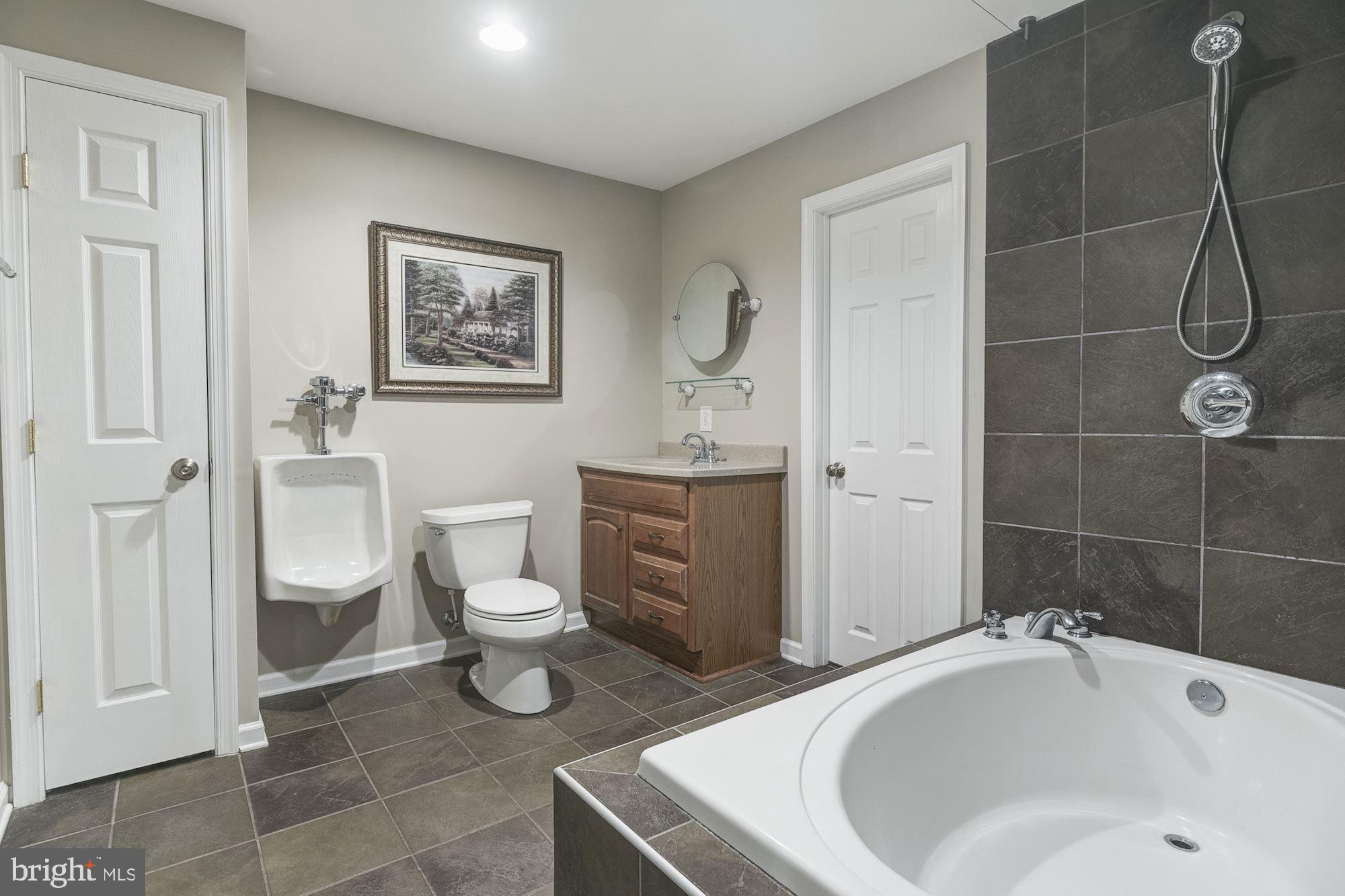 8702 Winands Road Randallstown, MD 21133 - Photo 23 of 32 a bathroom with a sink a toilet and shower