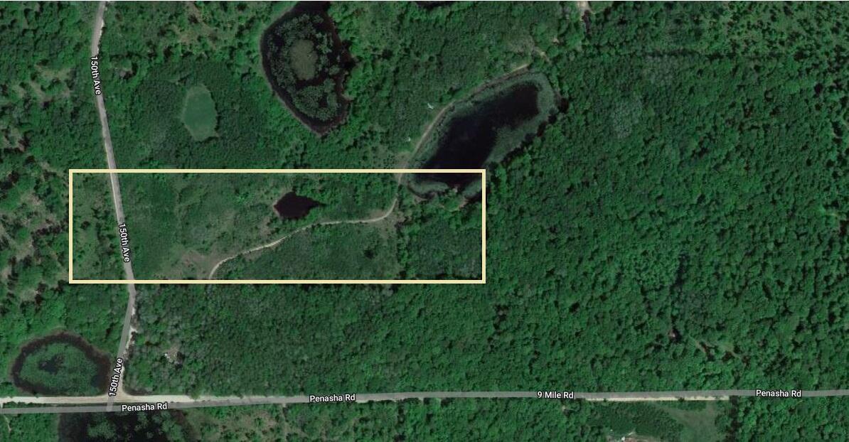 150 150th Avenue Reed City, MI 49677 - Photo 12 of 13 Aerial Cedar Twp with Property Line