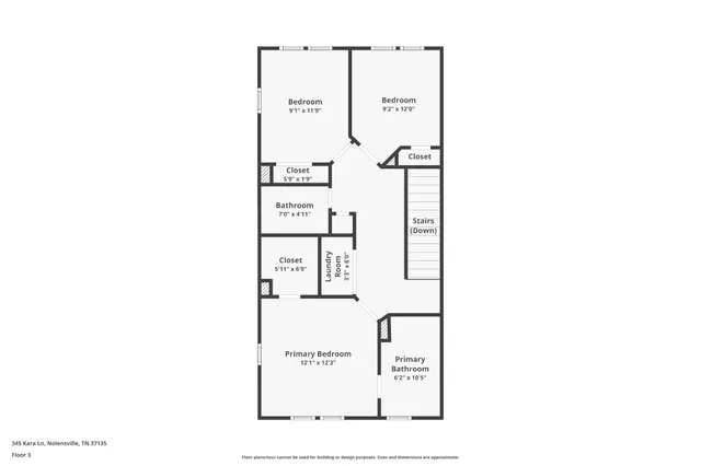 a picture of a floor plan