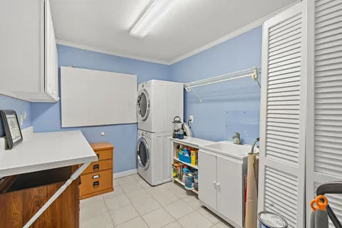 a room with storage and utility