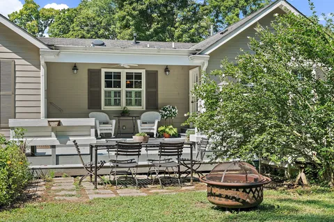 a car parked in front of a house