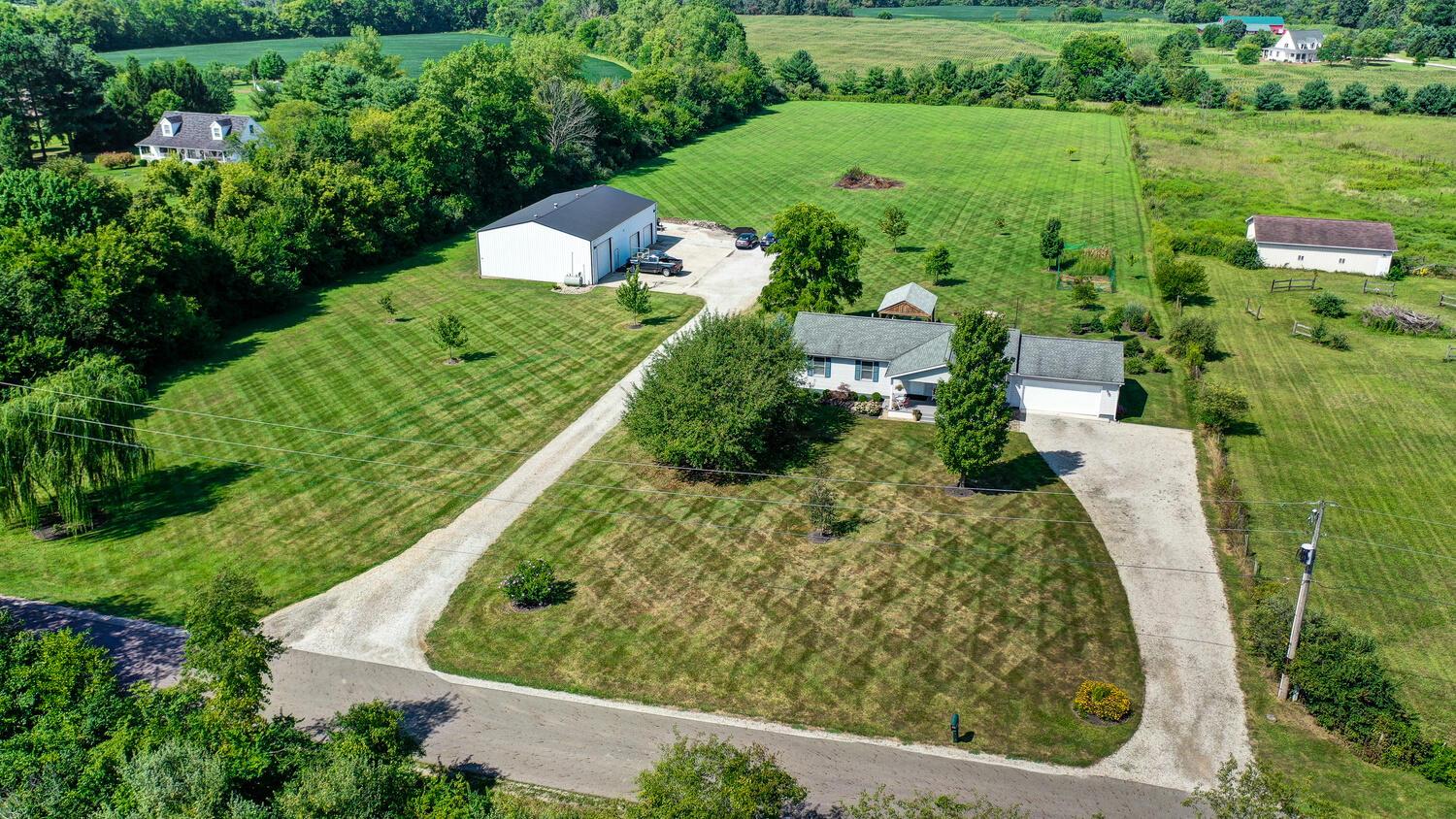 18595 Ringgold Southern Road Circleville, OH 43113 - Photo 1 of 34 Aerial of Homesite