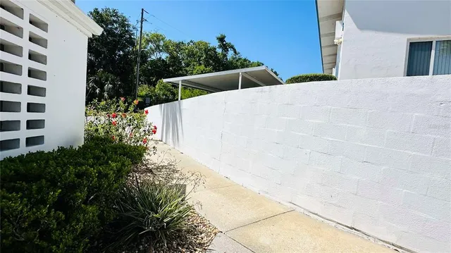 a house view with a sitting space
