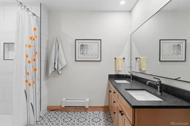 a outdoor space with furniture