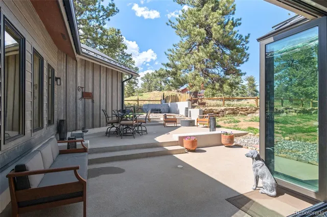 a view of a city with an ocean