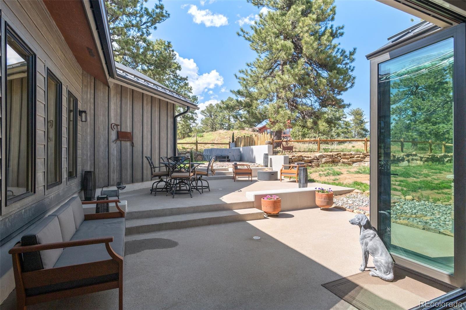 25350 Ridge Way Golden, CO 80401 - Photo 37 of 47 a view of living room with patio