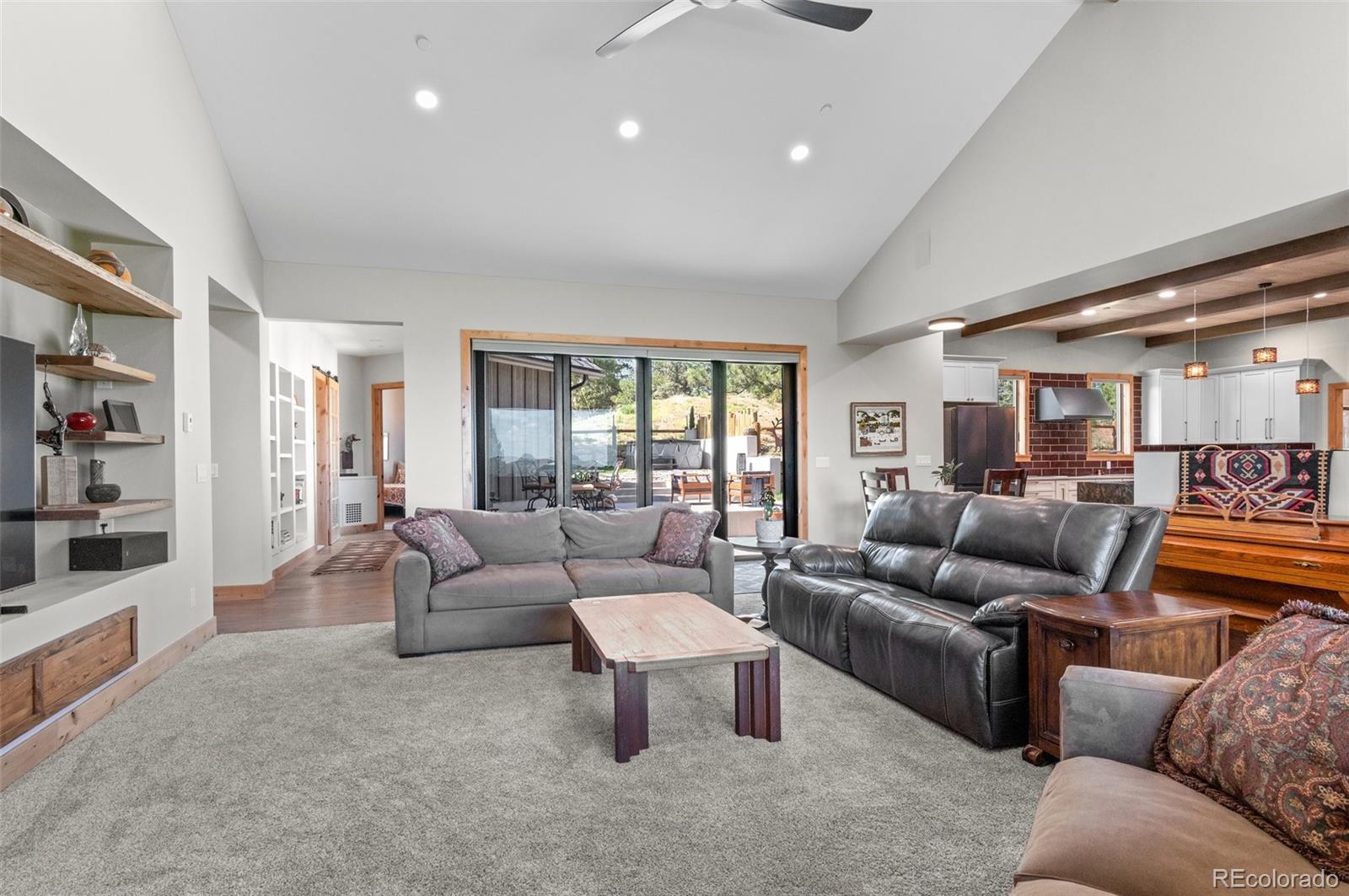 25350 Ridge Way Golden, CO 80401 - Photo 6 of 47 a living room with furniture and a large window
